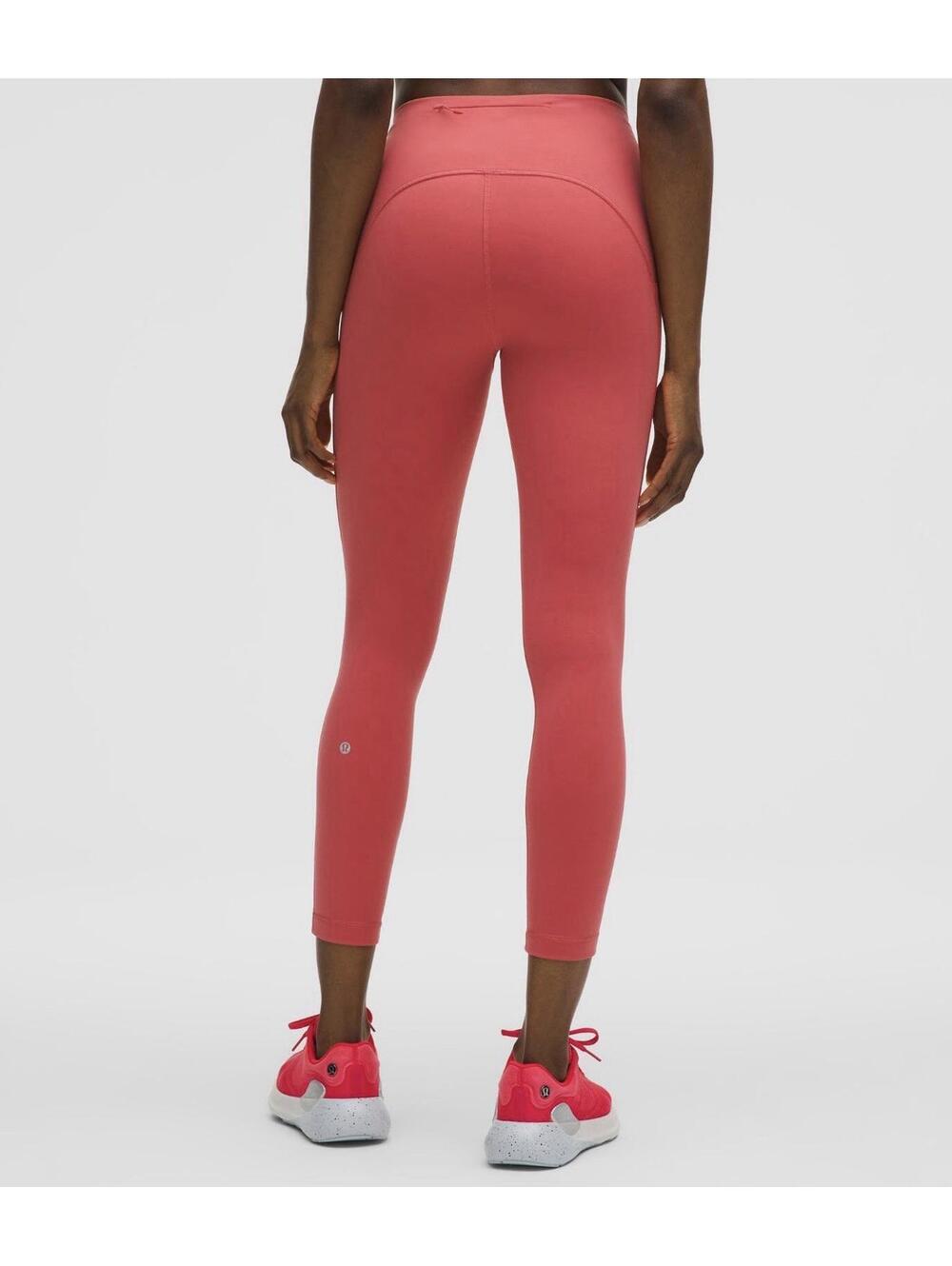 LULULEMON Swift Speed HR Tight 25" Updated Sz 6 Desert Red Crispy Tag Reflective - Picture 3 of 9